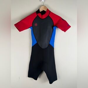 Body Glove Kids Swim Rashguard - Red, Blue, and Black